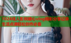 1024戌人影祝糖心vlog精彩分享记录生活点滴轻松创作必备