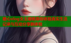 糖心vlog女主樱桃带你体验真实生活记录与互动分享新体验
