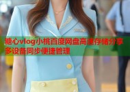 糖心vlog小桃百度网盘高速存储分享多设备同步便捷管理