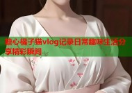 糖心橘子猫vlog记录日常趣味生活分享精彩瞬间