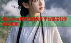 糖心vlog网页在线制作平台轻松创作精彩视频