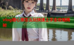 vlog糖心蛋怎么玩快速上手全攻略揭秘