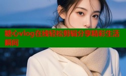 糖心vlog在线轻松剪辑分享精彩生活瞬间