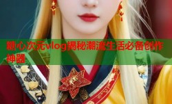 糖心次元vlog揭秘潮流生活必备创作神器