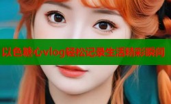 以色糖心vlog轻松记录生活精彩瞬间