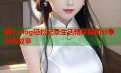 糖心vlog轻松记录生活精彩瞬间分享创意故事