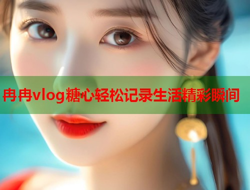 冉冉vlog糖心轻松记录生活精彩瞬间  第1张