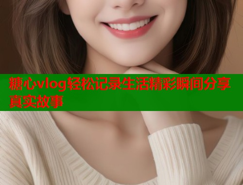 糖心vlog轻松记录生活精彩瞬间分享真实故事  第1张