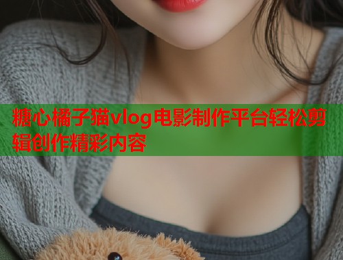 糖心橘子猫vlog电影制作平台轻松剪辑创作精彩内容  第1张