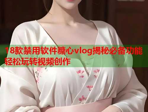 18款禁用软件糖心vlog揭秘必备功能轻松玩转视频创作  第2张