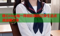 糖心vlog每一阵精彩瞬间记录生活点滴温暖分享