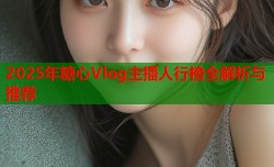 2025年糖心Vlog主播人行榜全解析与推荐