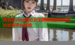 唐伯虎vlog糖心女主揭秘智能剪辑互动变现平台优势