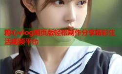 糖心vlog网页版轻松制作分享精彩生活视频平台