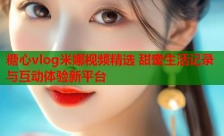 糖心vlog米娜视频精选 甜蜜生活记录与互动体验新平台