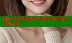 糖心vlog轻松记录生活精彩瞬间分享真实故事