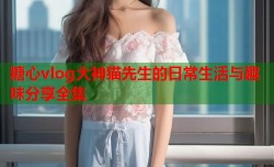 糖心vlog大神猫先生的日常生活与趣味分享全集