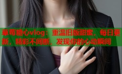 草莓糖心vlog：重温旧版甜蜜，每日更新，精彩不间断，发现你的心动瞬间