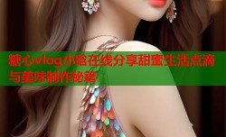糖心vlog小晗在线分享甜蜜生活点滴与美味制作秘籍
