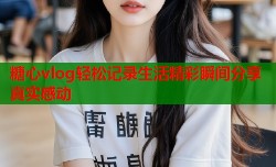 糖心vlog轻松记录生活精彩瞬间分享真实感动