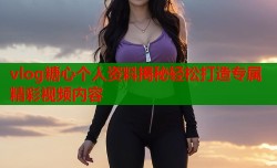 vlog糖心个人资料揭秘轻松打造专属精彩视频内容