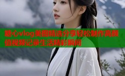 糖心vlog美图精选分享轻松制作高颜值视频记录生活精彩瞬间
