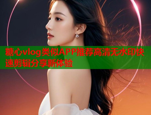 糖心vlog类似APP推荐高清无水印快速剪辑分享新体验  第1张