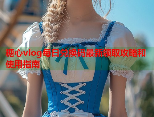 糖心vlog每日兑换码最新领取攻略和使用指南  第1张