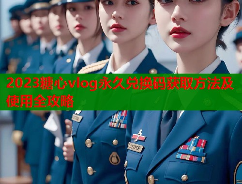 2023糖心vlog永久兑换码获取方法及使用全攻略  第1张
