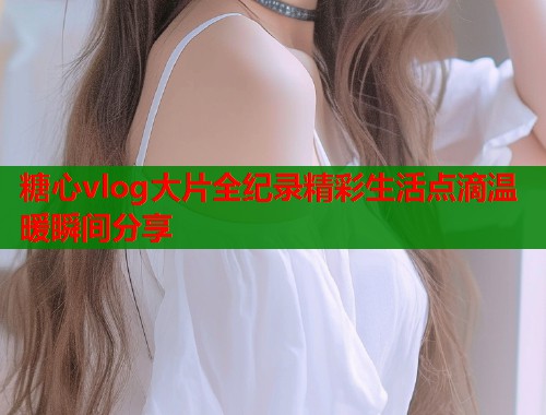 糖心vlog大片全纪录精彩生活点滴温暖瞬间分享  第1张