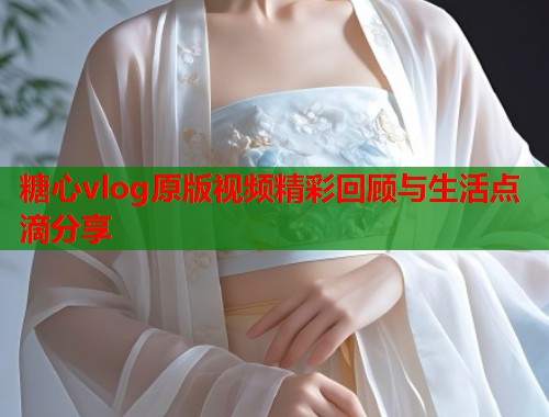 糖心vlog原版视频精彩回顾与生活点滴分享  第1张