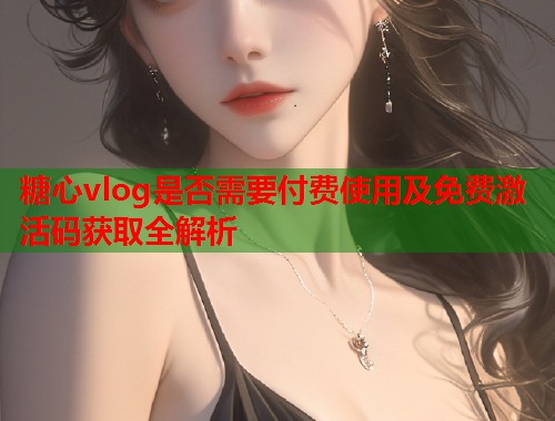 糖心vlog是否需要付费使用及免费激活码获取全解析  第1张
