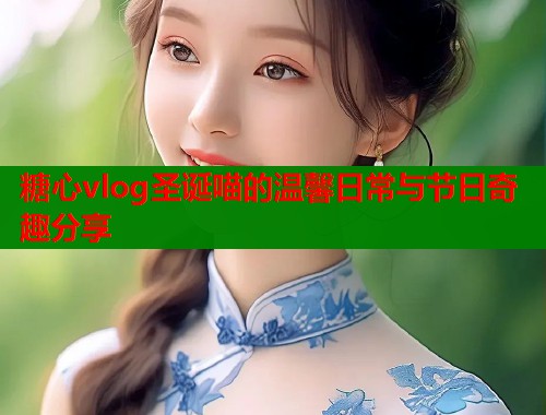 糖心vlog圣诞喵的温馨日常与节日奇趣分享  第1张